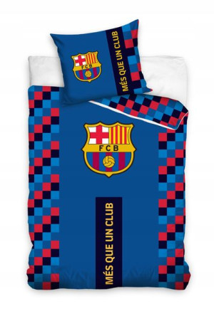 Pościel 140x200 FC Barcelona Barca Bawełniana FCB