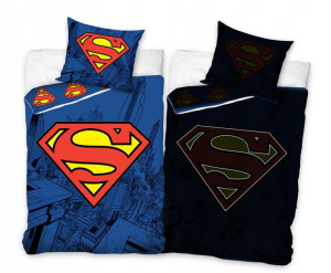Pościel 160x200 Superman Świecąca Super Man
