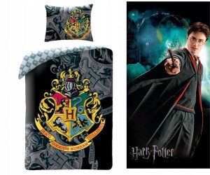 Pościel 140x200 Harry Potter Ręcznik 70x140 Zestaw