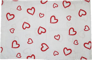 Poszewka na Poduszkę 40x60 Serca Serduszka Love