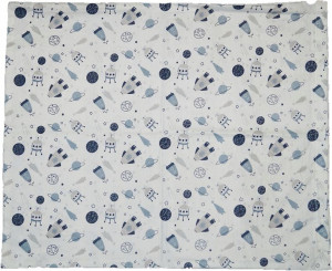 Bawełniana Poszewka 50x60 Kosmos Planety Gwiazdy