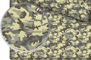 Prześcieradło Bawełniane 80x140 z Gumką Moro Army