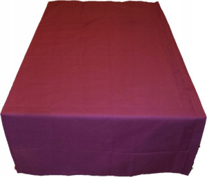 Bieżnik Obrus Bordo Bordowy 40x120 Bawełniany