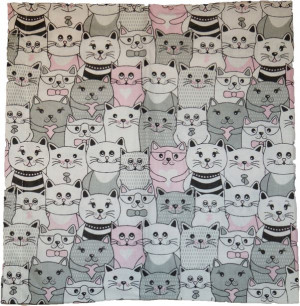Poduszka z Poszewką 40x40 Koty Kotki z Kotami Cat