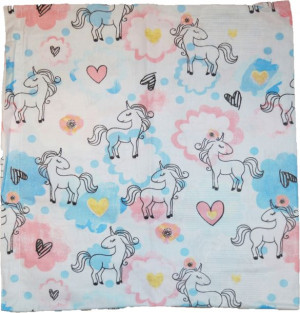 Poszewka na Poduszkę 40x40 Jednorożce Unicorn Koń