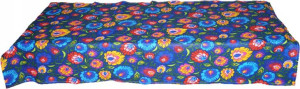 Obrus Bawełniany Folk Łowicz 140x240 Bawełna Kwiat