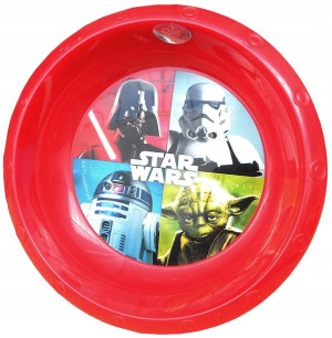 Miska Miseczka Plastikowa Star Wars Gwiezdne Wojny