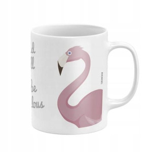 Kubek Porcelanowy Flaming Flamingo Zaska 300 ml