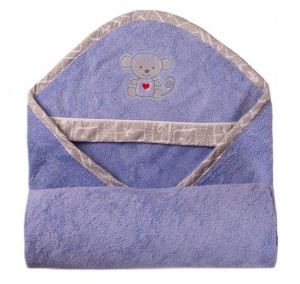 Okrycie Kąpielowe Bambusowe Bambus 100x100 Poncho