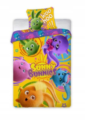 Pościel 100x135 Do Łóżeczka Sunny Bunnies Króliki