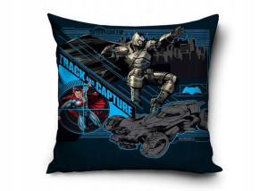 Batman Superman Bat Man Poduszka z Poszewką 40x40
