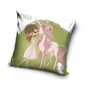 Poduszka z Poszewką 40x40 Jednorożec Unicorn Koń
