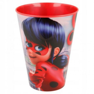 Kubek Plastikowy Dziecięcy Biedronka Miraculous