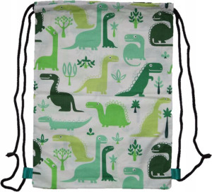 Worek na Plecy Buty Dziecięcy Bawełniany Dinozaury