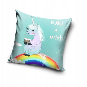 Poszewka 40x40 Na Poduszkę Jednorożec Unicorn Koń
