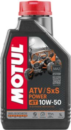 Olej silnikowy syntetyczny Motul ATV/SxS 4T 10W50 1l