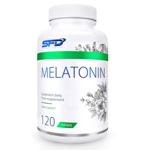 Melatonina 120tab - SFD SEN BEZSENNOŚĆ MELATONINA