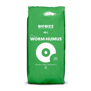 BioBizz dodatek do ziemi Worm-Humus 40L - nawóz z dżdżownic