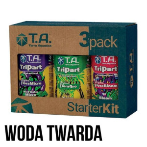 GHE TRIPACK FLORA HARD TriPart - zestaw 3 nawozów do twardej wody