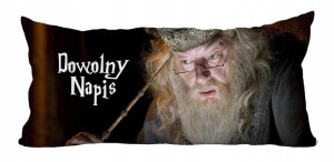 Duża Poduszka Harry Potter + Imię Gratis 30x60 N1