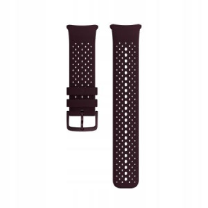 POLAR Pasek Silikonowy Bordowy Pacer Pro