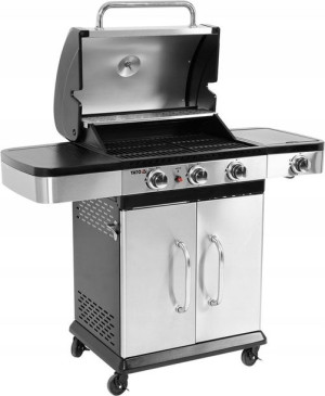 Grill Gazowy 3+1 Stal Nierdz.11,5kw Yg-20002 Yato