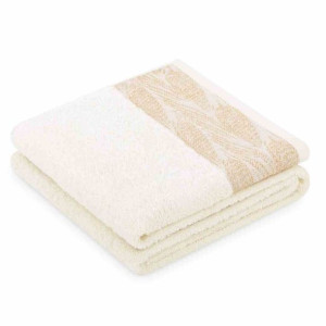 Ręcznik Allium kremowy 70x130 CREAM 70x130