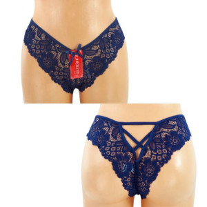 Stringi Damskie 1 Szt Xl Granatowy