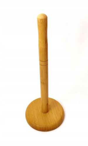 Bambusowy stojak na ręcznik kuchenny 32 cm