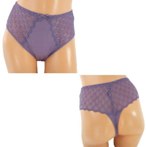 Stringi Damskie 1 Szt. Xxxl Fioletowy