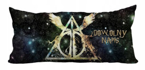 Duża Poduszka Harry Potter + Imię Gratis 30x60 N12