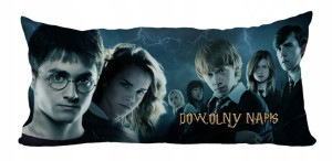 Duża Poduszka Harry Potter + Imię Gratis 30x60 N9