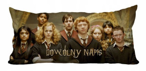 Duża Poduszka Harry Potter + Imię Gratis 30x60 N5