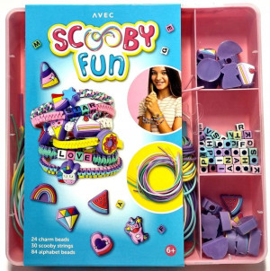 Zestaw do robienia bransoletek Scooby fun 138 el.