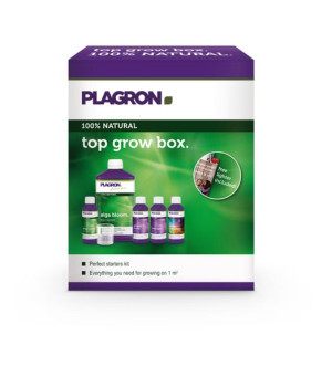 Top Grow Box 100% Natural zestaw nawozów Plagron Alga