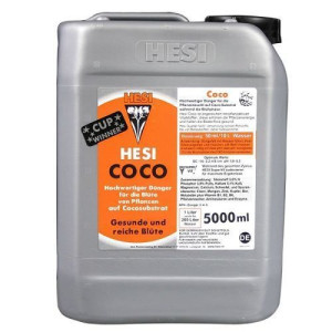 Hesi Coco 10L - kompletna pożywka na kwitnienie.