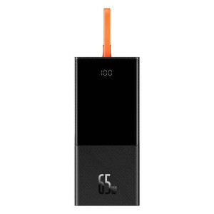 Powerbank Baseus Elf 20000mAh, PD, 2xUSB, USB-C + kabel USB-C 65W (czarny)