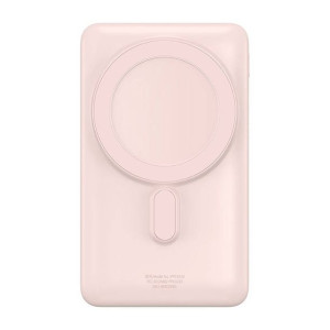 Powerbank Baseus Magnetic 10000mAh 20W (różowy)