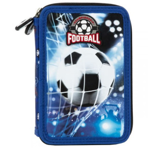 Piórnik podwójny z wyposażeniem Piłka Football