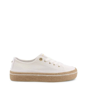 Sneakersy marki Tommy Hilfiger model FW0FW05734 kolor Biały. Obuwie Damskie