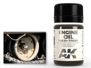Weathering Engine oil fresh finish AK084 AK