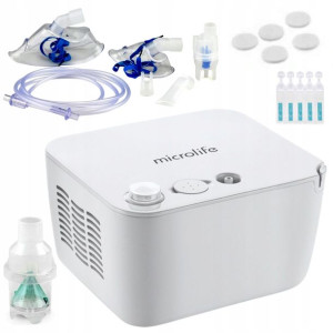 ZESTAW Microlife Inhalator Nebulizator na PREZENT