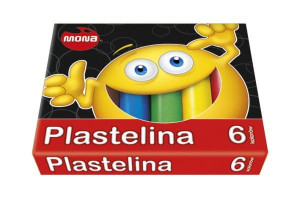 Plastelina 6kol.MONA