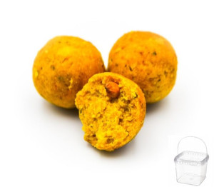 Kulki Zanętowe Wiaderko 0,6kg 18mm Banan