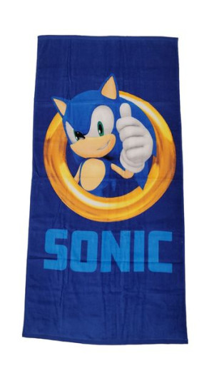 SONIC Ręcznik Dziecięcy Bawełniany 70 x 140 cm