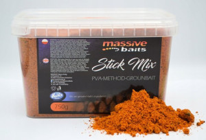 MASSIVE BAITS STICK MIX Orange Snake 750gr