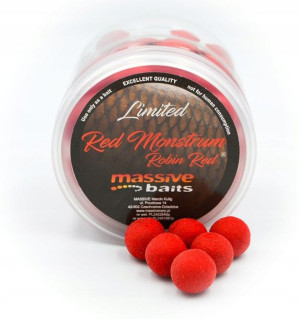 Massive Baits Kulki Pop-Up Red Monstrum 18mm