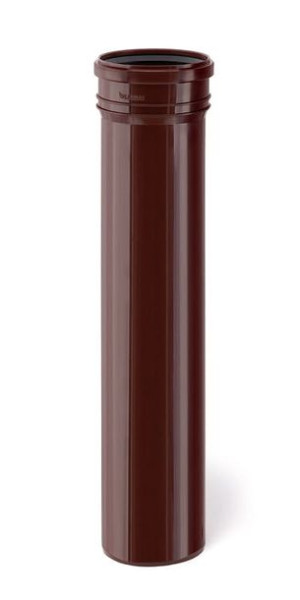 Rura spustowa ø 110 x 1000 mm, brązowy Karmat