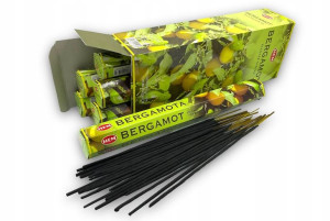 Kadzidełka HEM BERGAMOT BERGAMOTKA 120szt