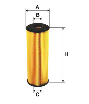 Filtr Oleju Db W124 2